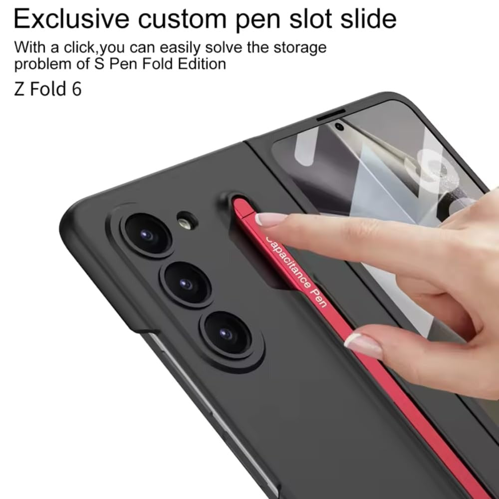 Galaxy Z Fold Slim Protective Case with S Pen Holder & Screen Frame