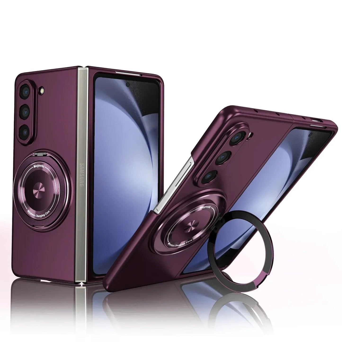 Full Protection Magnetic Case Kickstand for Galaxy Z Fold Series