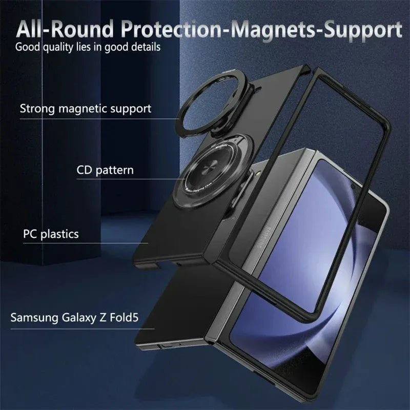 Full Protection Magnetic Case Kickstand for Galaxy Z Fold Series