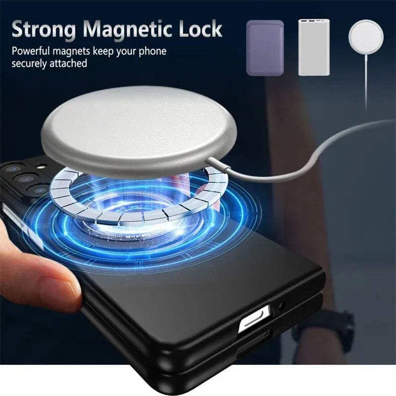Full Protection Magnetic Case Kickstand for Galaxy Z Fold Series
