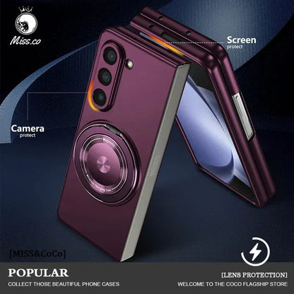 Full Protection Magnetic Case Kickstand for Galaxy Z Fold Series