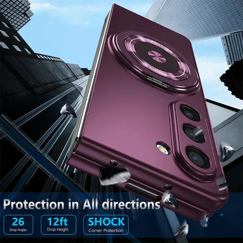 Full Protection Magnetic Case Kickstand for Galaxy Z Fold Series