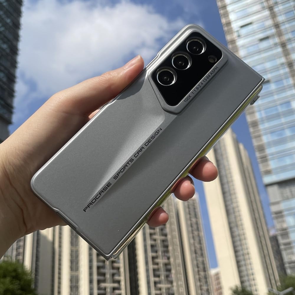 Slim Blade Line Protective Case with Built in Screen Camera Shield for Galaxy Z Fold