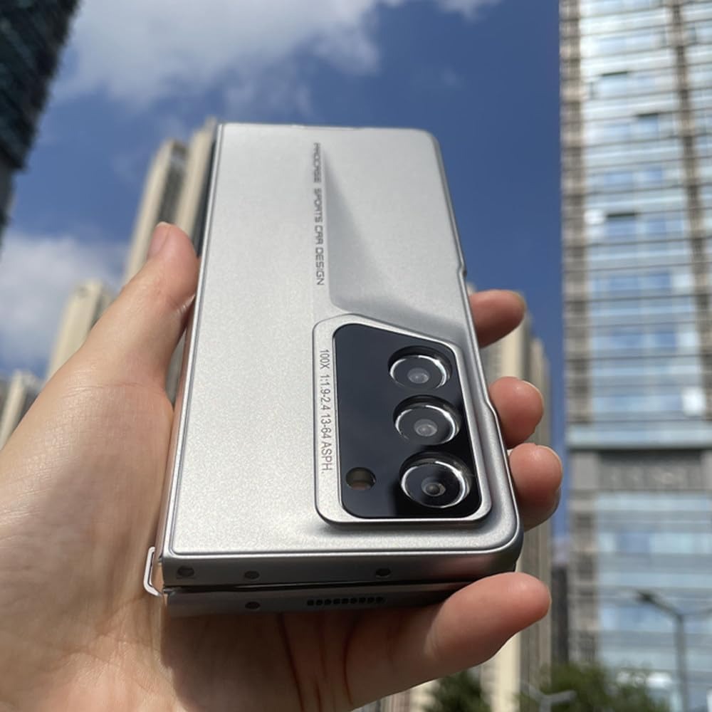 Slim Blade Line Protective Case with Built in Screen Camera Shield for Galaxy Z Fold